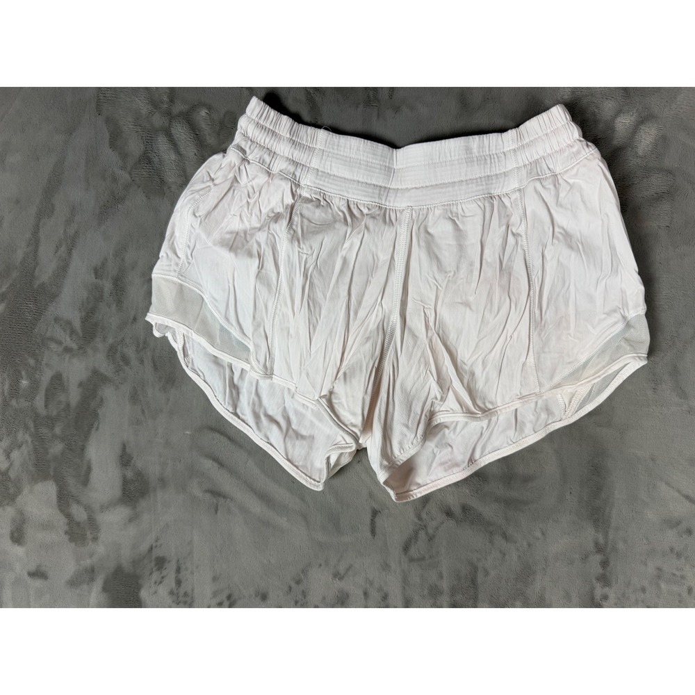 Lululemon Hotty Hot Shorts Pastel Pink Tie Dye Running Workout Size 4